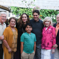 Pictured at the 2019 Circle of Hope Gala with Eric and his parents are his grandparents Dwayne and Lilia Fischer and German & Fran Von Thal.