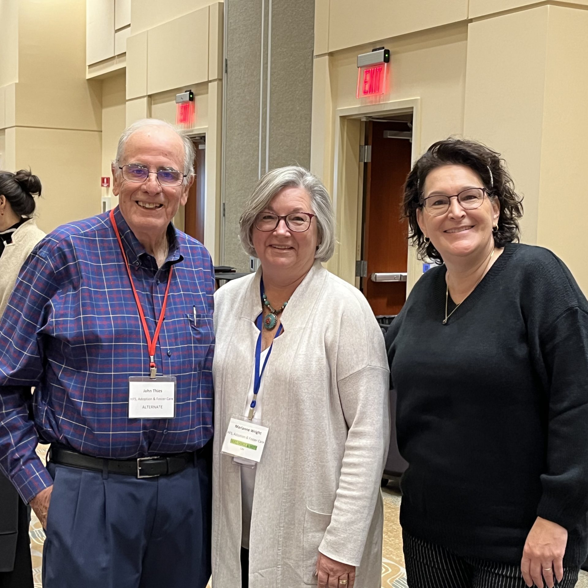 Convetnion, John Thies, Marianne and Julie